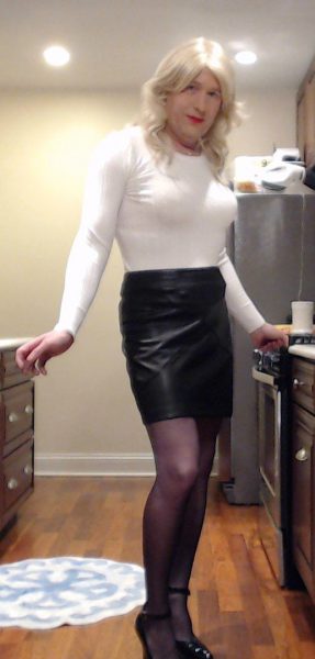 Leather skirt 2
